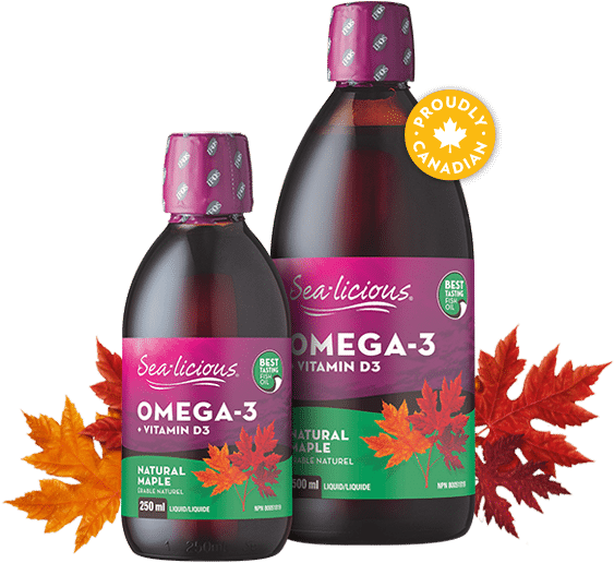 Omega3 Maple Apr07 2016 - Omega 3 For Kids (590x542), Png Download