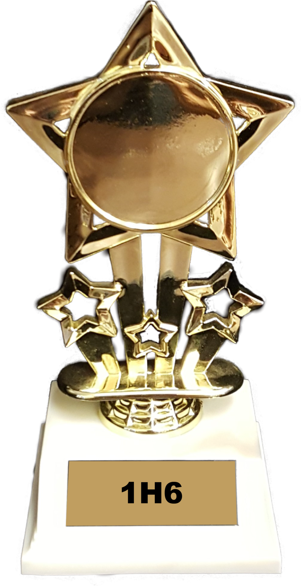 1h6r - Trophy (1000x1939), Png Download