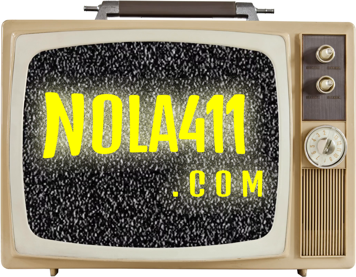 New Orleans Broadcast Media - Televisión 1960 (1574x1111), Png Download
