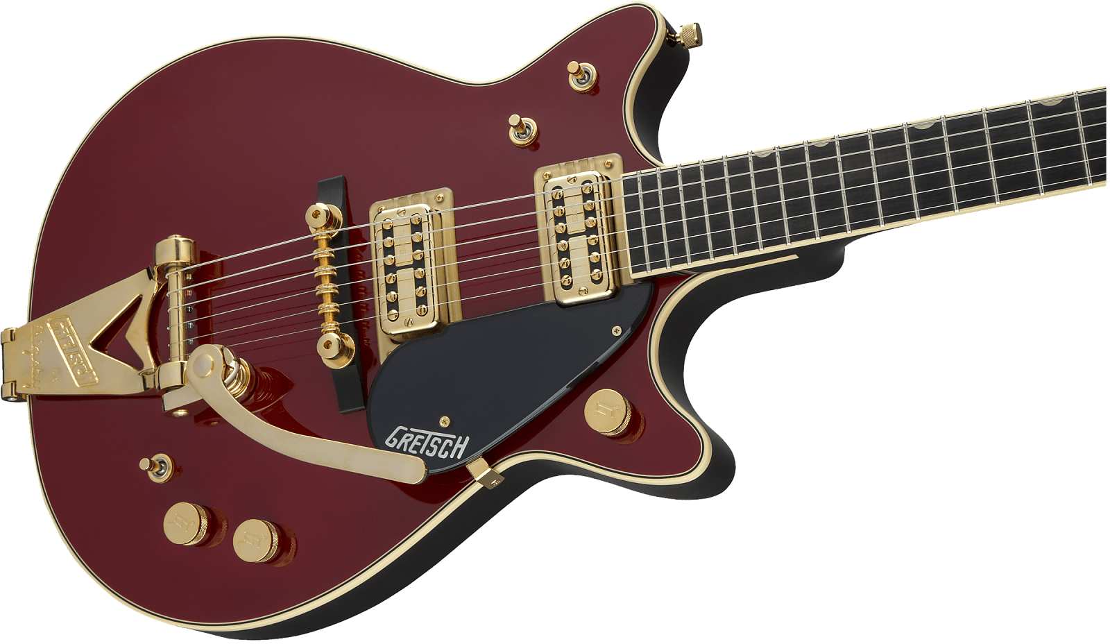 Gretsch G6131t-62 Vintage Select 62 Jet Bigsby Tv Jones - Gretsch Jet Firebird (1600x928), Png Download