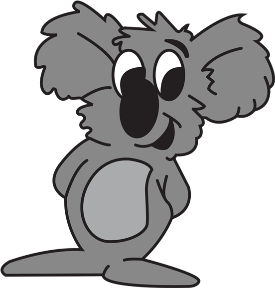 Eucalyptus Profile - Koala (720x720), Png Download