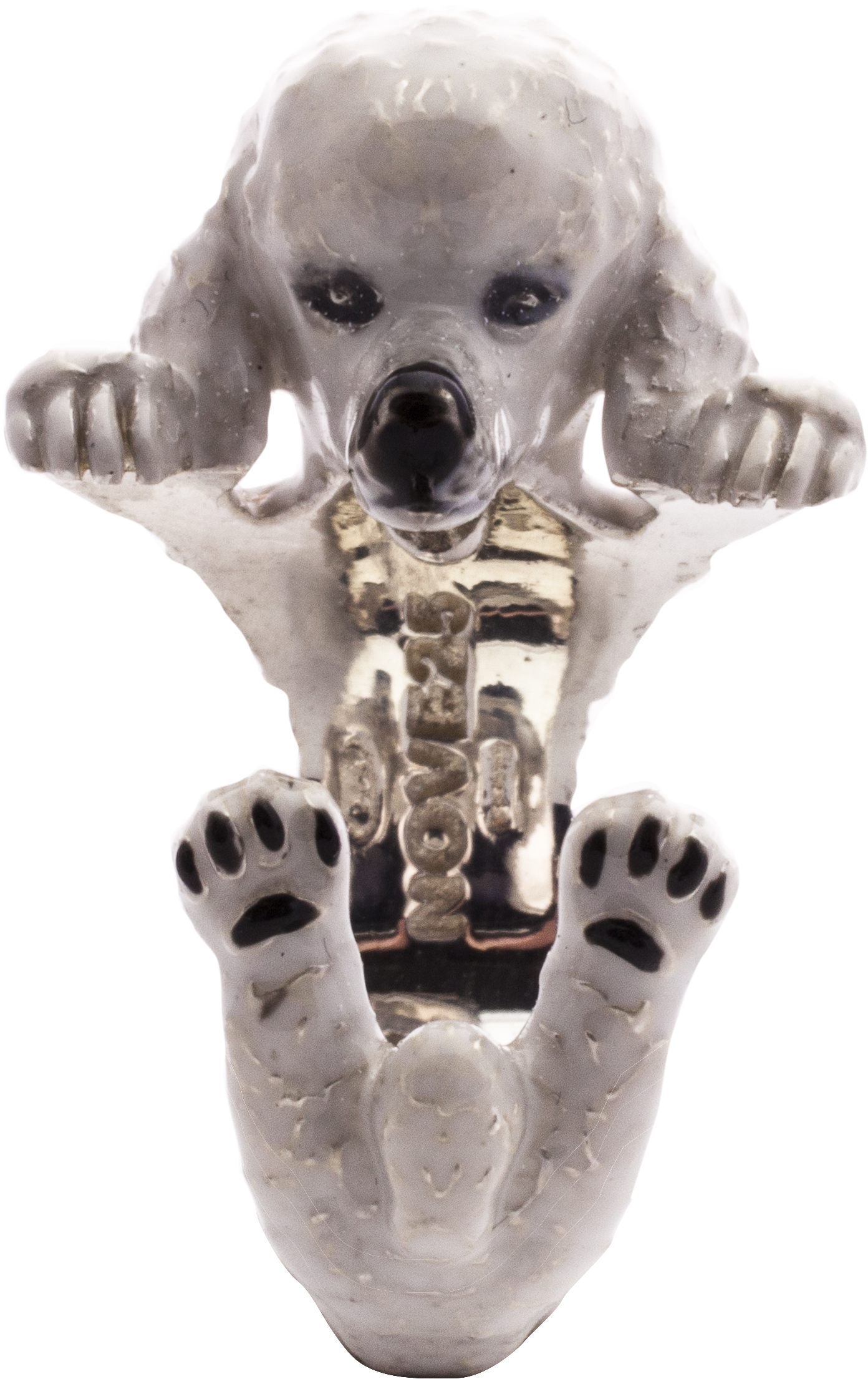 Poodle Hug Ring - Weimaraner (3175x3175), Png Download