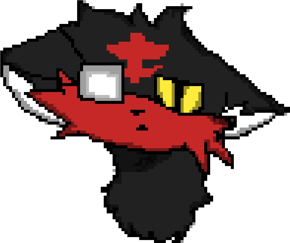 Litten - Cartoon (1200x1200), Png Download