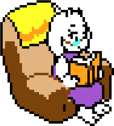 Toriel Reading - Undertale Metal And Magic (600x520), Png Download