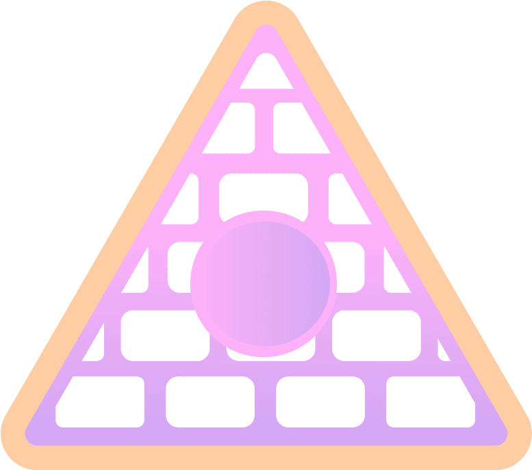 Poppy Thatpoppy Pyramid Illuminati Pink Cute Purple - Poppy Pyramid (777x687), Png Download