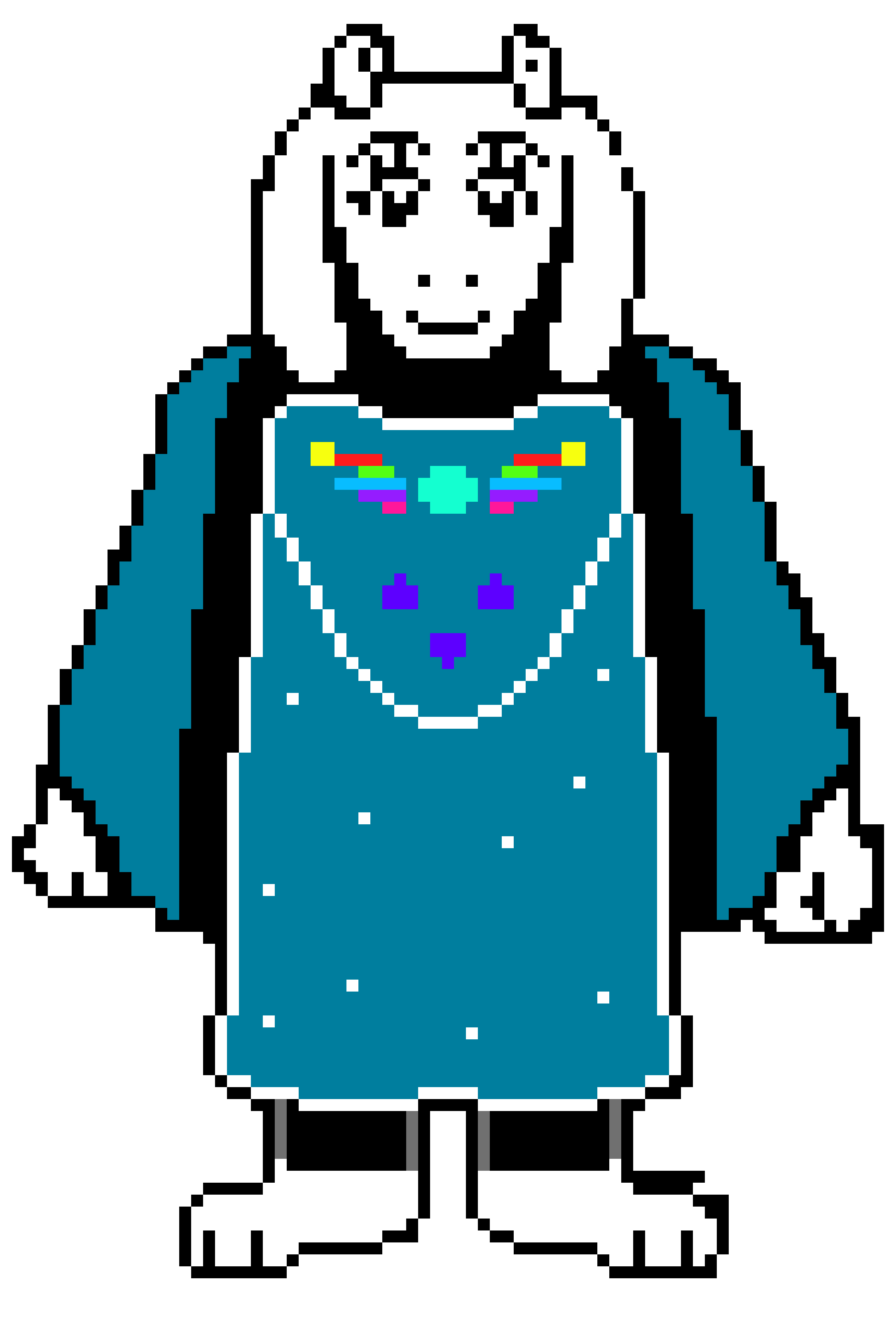 Endtale Toriel - Cartoon (2250x3360), Png Download