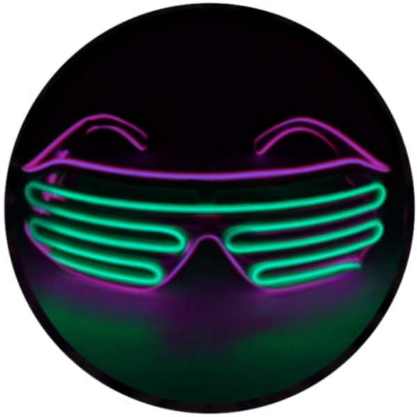 Pink Green - Electroluminescent Wire (600x600), Png Download