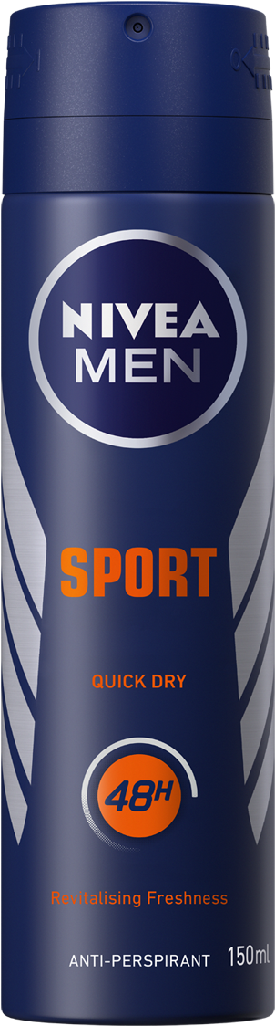 Nivea Deodorant Dry Impact (1010x1180), Png Download