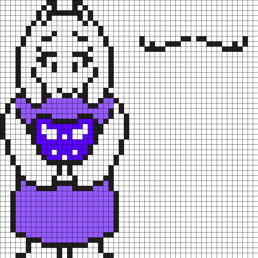 Toriel - Undertale Toriel Pixel Art (1050x1050), Png Download