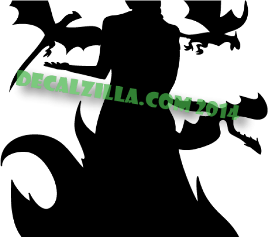 Game Of Thrones Clipart Daenerys Targaryen - Silhouette (640x480), Png Download