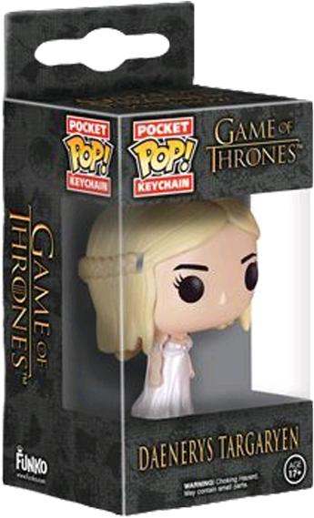 Game Of Thrones - Pocket Pop Keychain Daenerys (600x600), Png Download