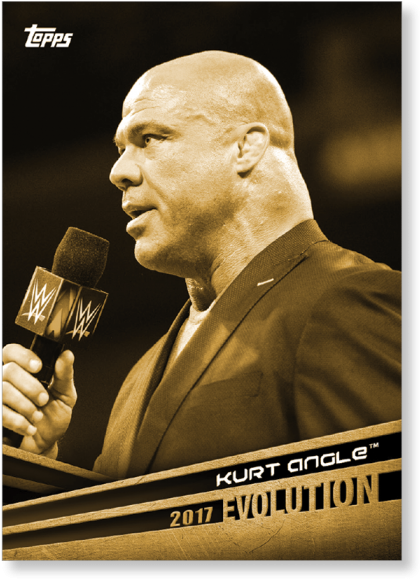 2018 Topps Wwe Kurt Angle - Poster (700x700), Png Download