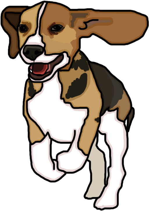 Image - Dog Catches Something (1000x1000), Png Download