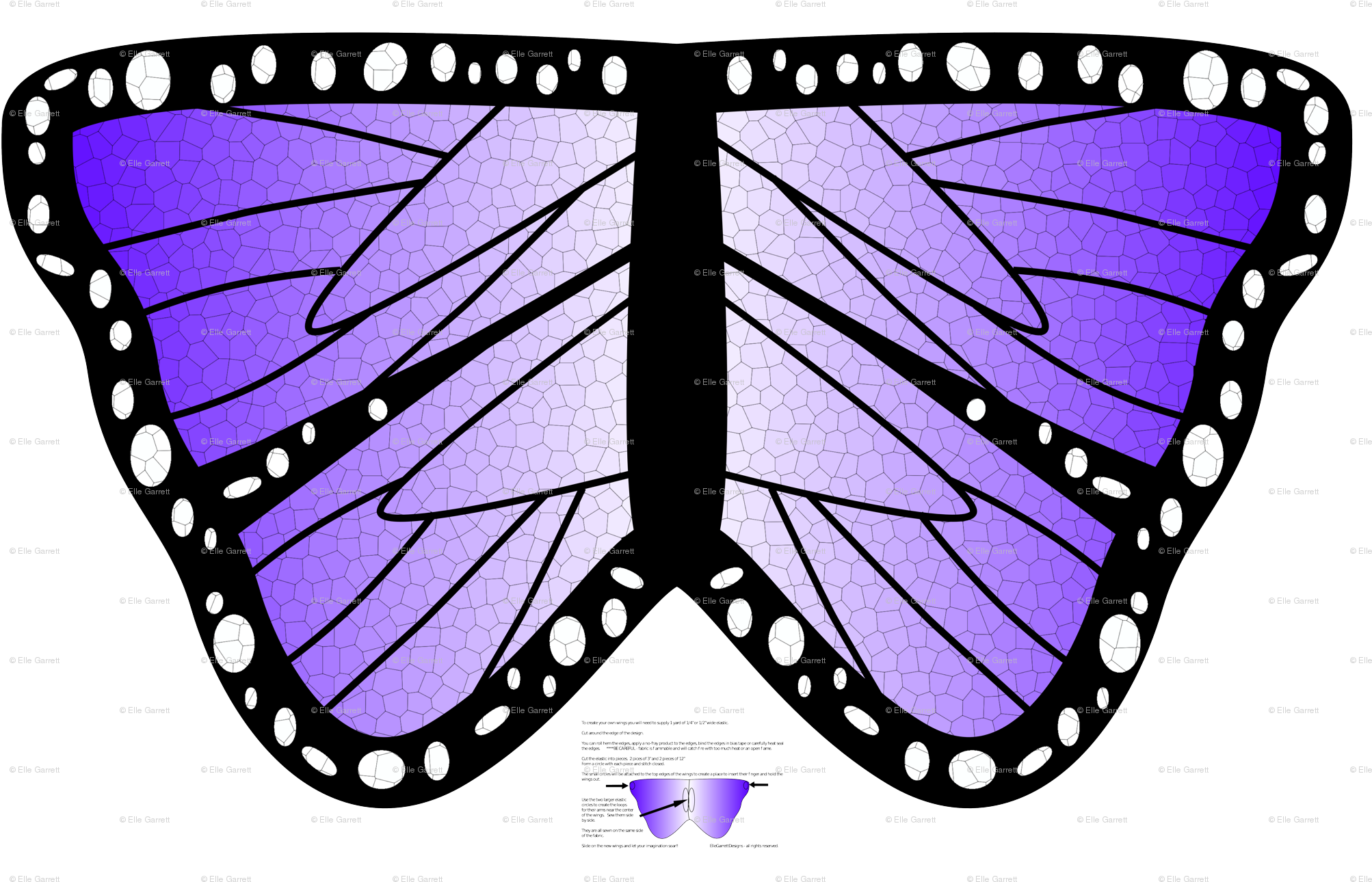 Monarch Butterfly Wings - Information Awareness Office (2025x1350), Png Download