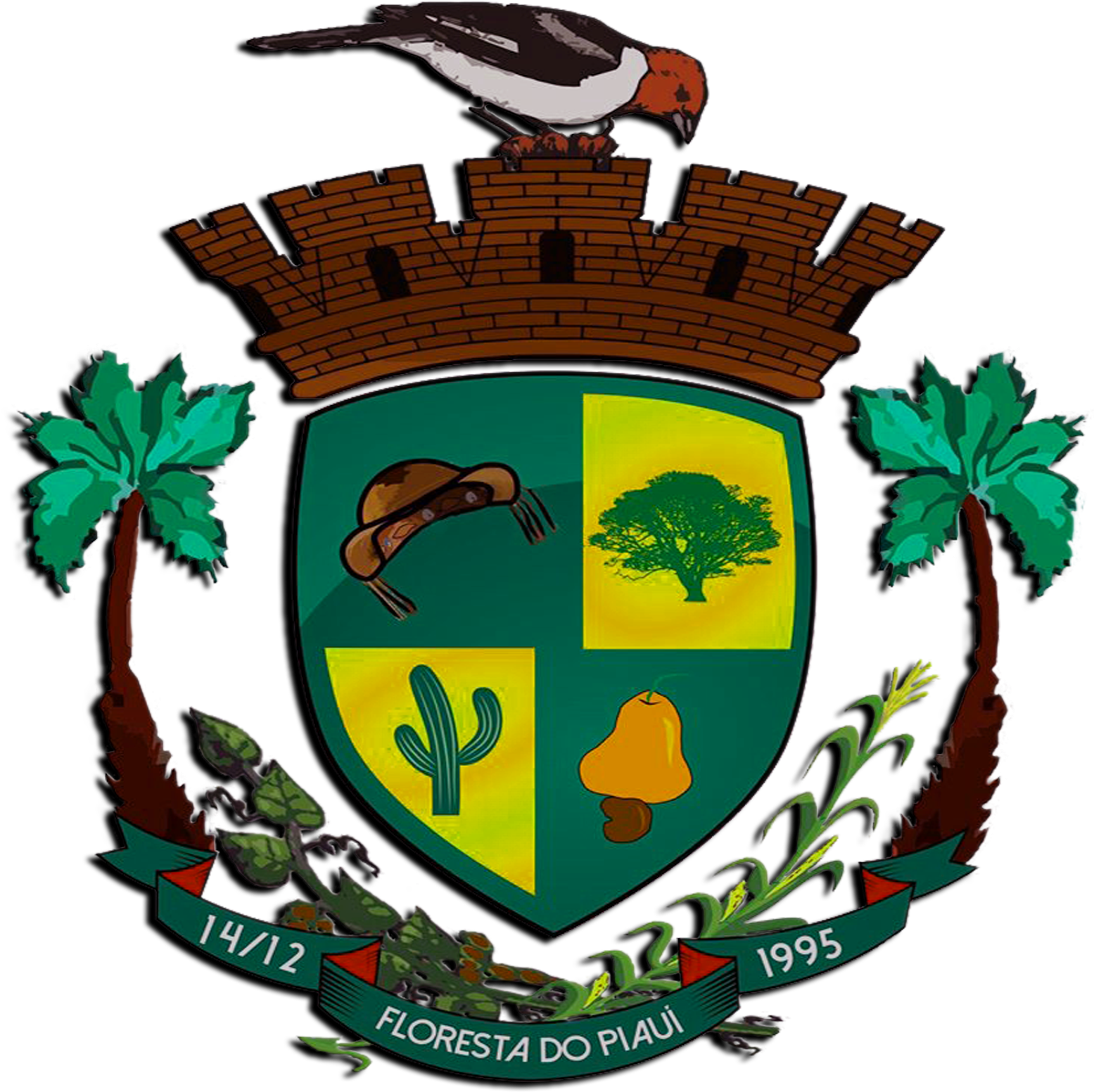 Brasão De Floresta Do Pi - Atari Logo (1667x1667), Png Download
