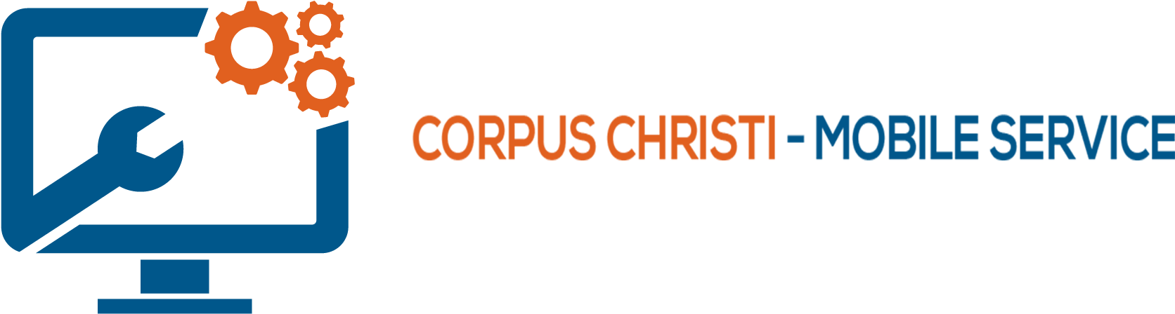 Pc Laptop Repair Logo (1846x447), Png Download