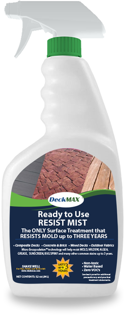 Ready Mist Spray-bottle - Deck (816x1056), Png Download