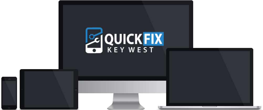 Quickfixwest Is The Cell Phone, Computer Repair Store - Led-backlit Lcd Display (1020x420), Png Download