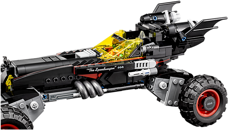 The Batmobile - Lego 70905 The Lego Batman Movie The Batmobile (800x600), Png Download