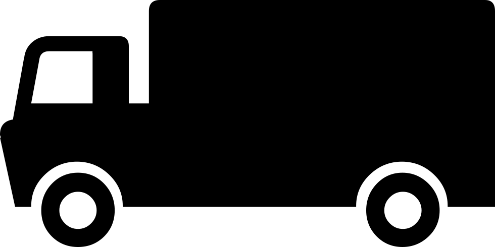 Delivery Truck Outline Comments - Truck Outline Png (980x490), Png Download