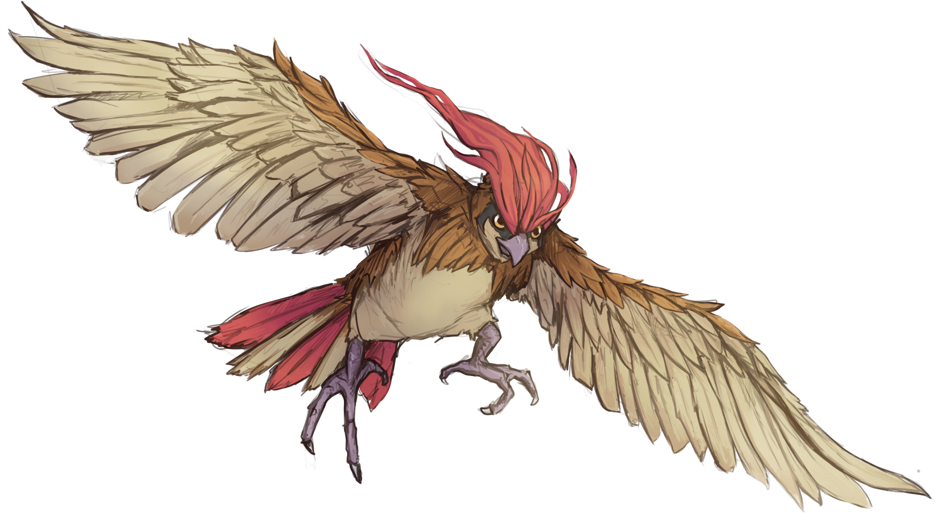 Melee Weapon Attack - Raven (3029x1705), Png Download