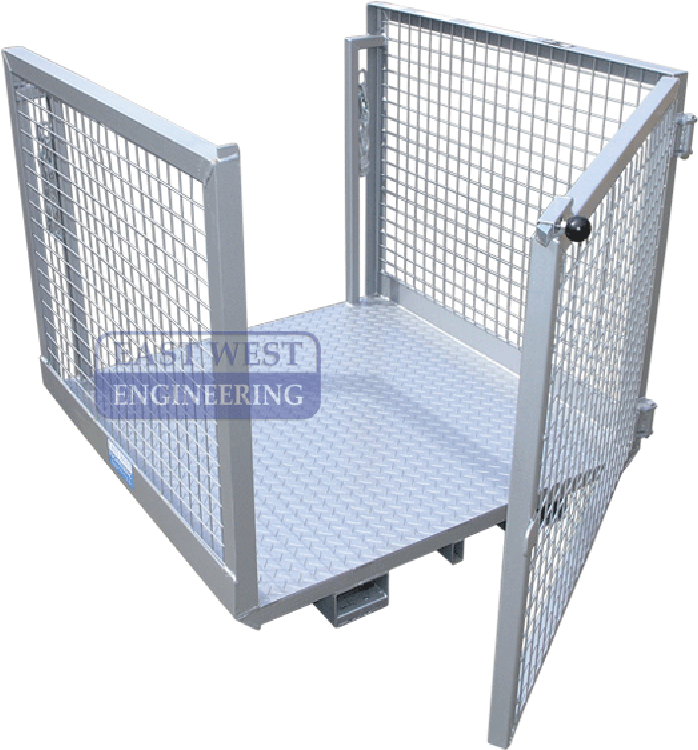 Order Picker Metal Platform (700x771), Png Download