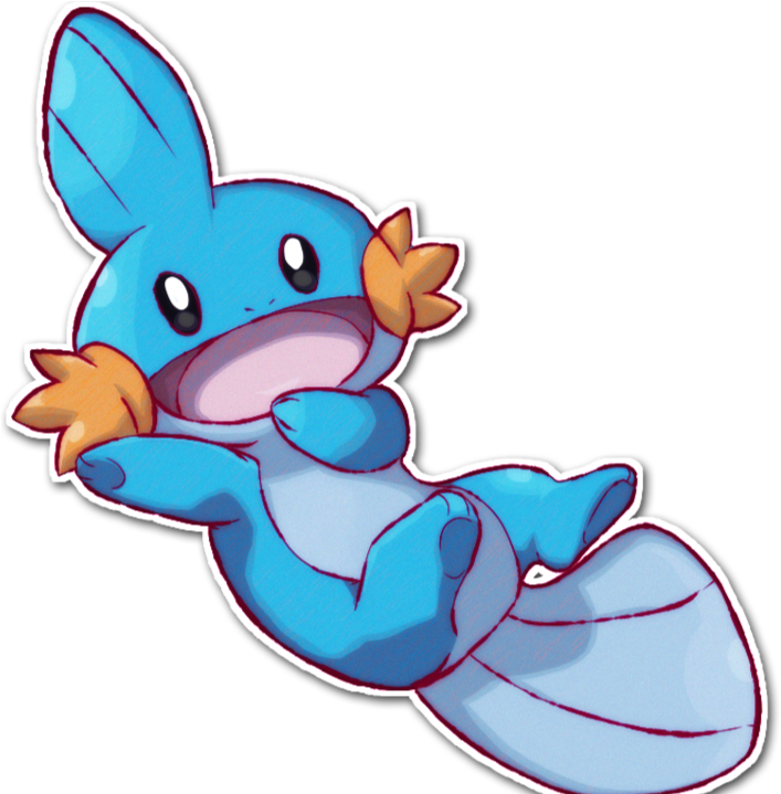 Cute Mudkip (718x718), Png Download