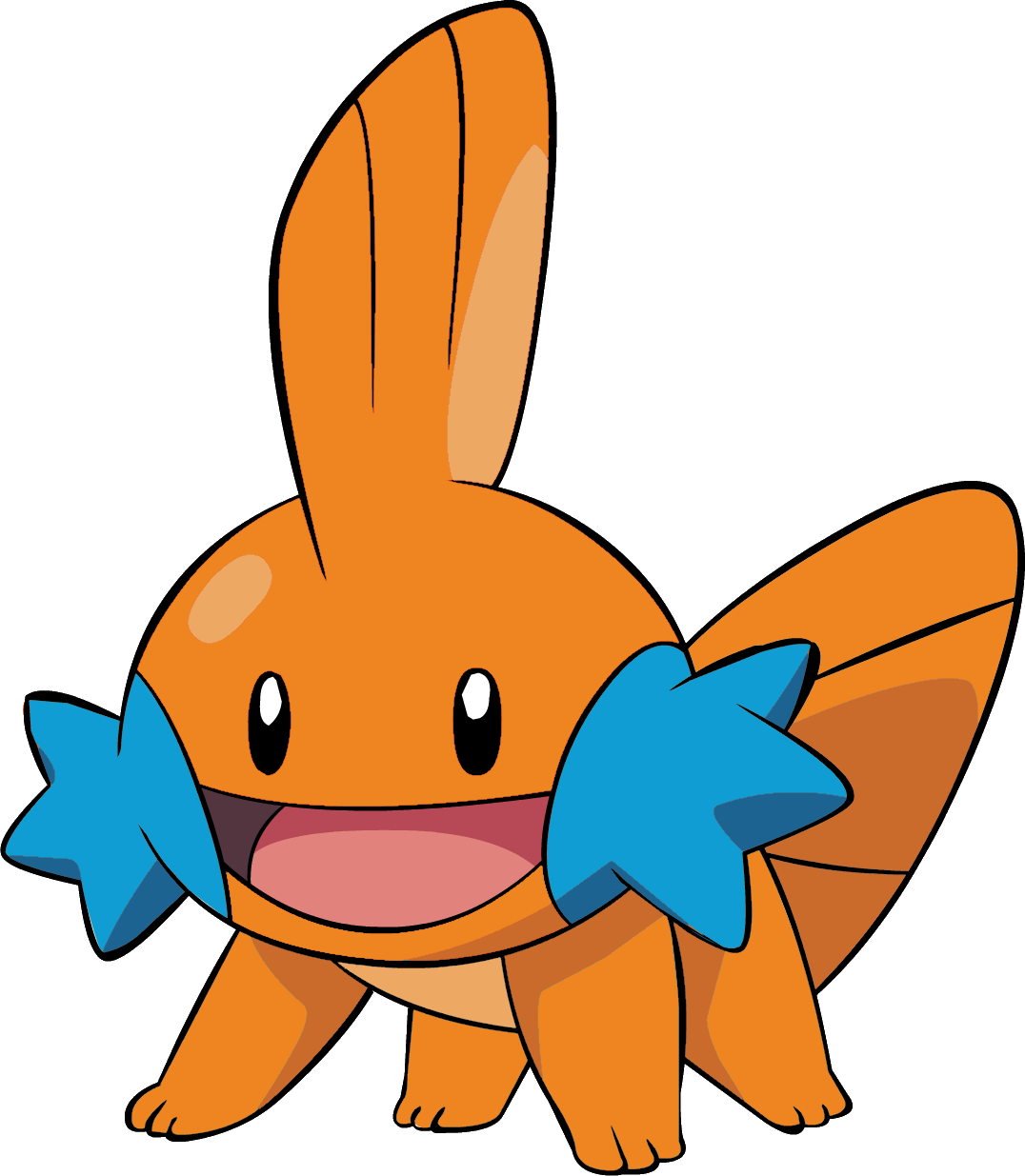 I Color Swapped The Mudkip Line - Pokemon Aksolotl (1076x1235), Png Download