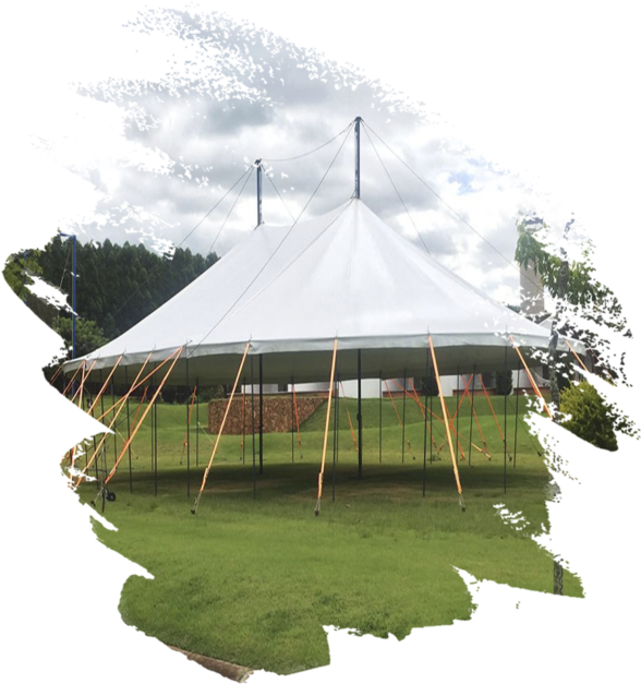 Tent Art Circus - Tent (600x650), Png Download