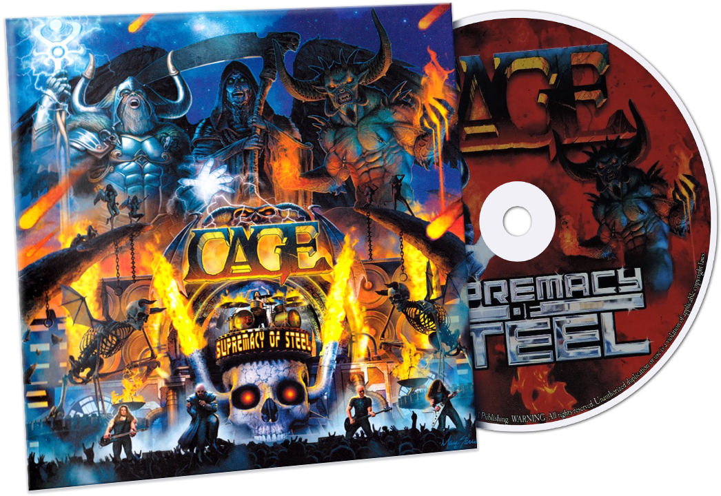 Ancient - Cage Supremacy Of Steel (1085x720), Png Download