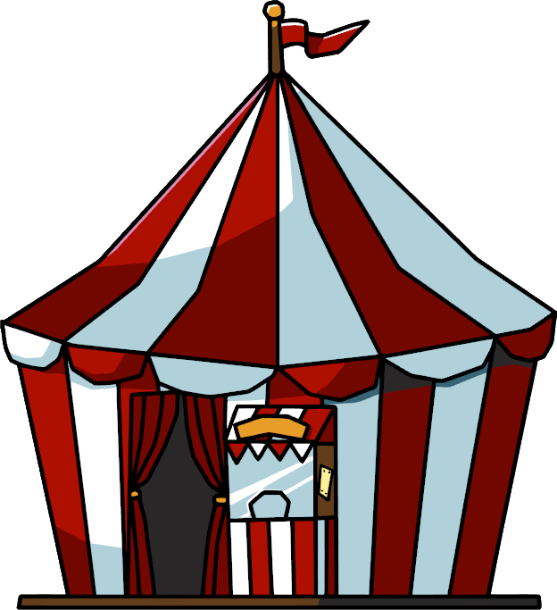 Circus Su - Circus Scribblenauts (624x683), Png Download