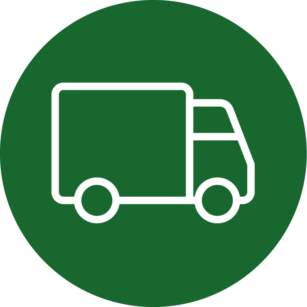 Delivery Truck Icon 7839 0 - Deliver Green Png (1024x1024), Png Download