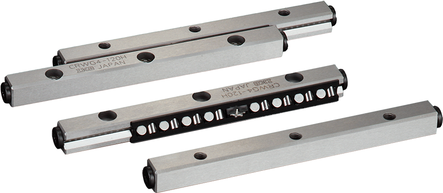 The Cage Separates The Rollers To Prevent Rubbing Friction - Linear Slide Harsh Environment (1000x491), Png Download