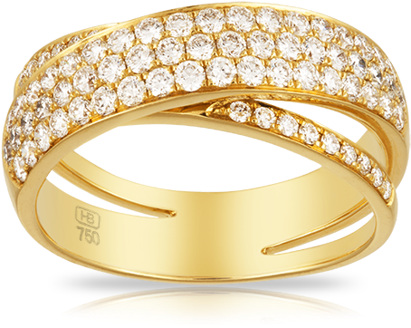 18ct Yellow Gold Ring - Bangle (630x630), Png Download