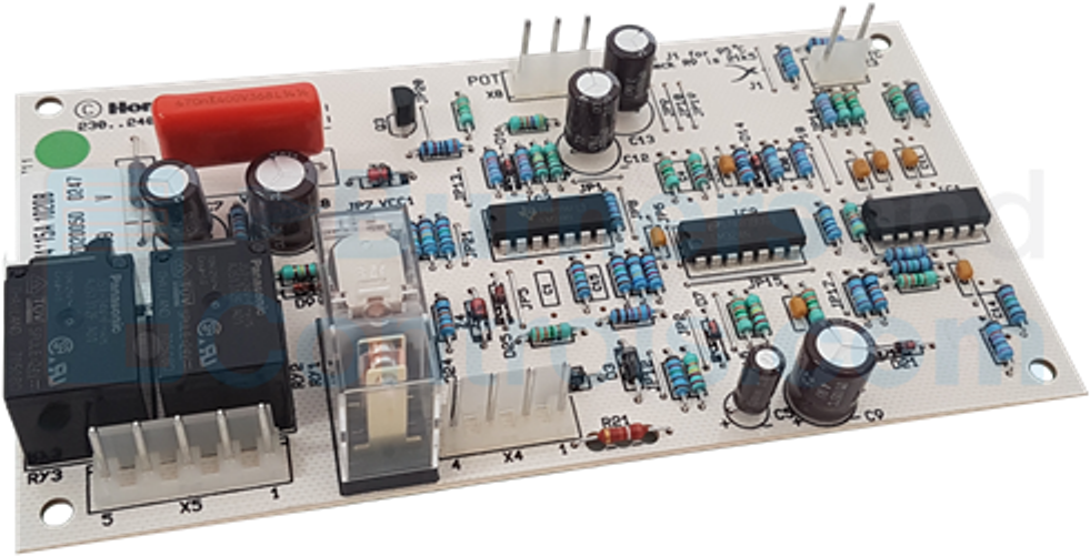 Ideal Aquastat Printed Circuit Board Pcb W4115a1020 - Electronic Component (1000x1000), Png Download