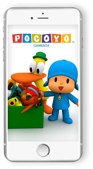 Gamebox - Pocoyo (500x720), Png Download