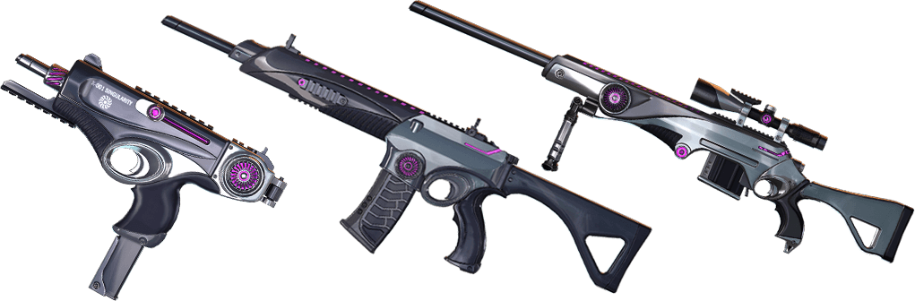 Call Of Duty - Rifle (1021x336), Png Download