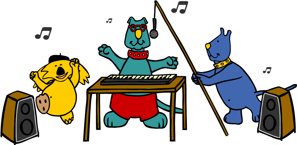 A Kazoo - Cartoon (1000x492), Png Download