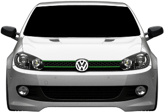 Views - Volkswagen Golf Mk6 (1004x373), Png Download
