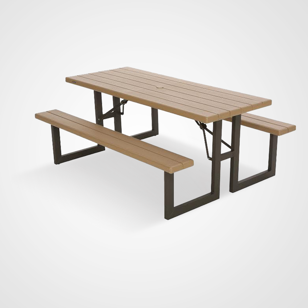 Camp Out Sale - Picnic Table (1000x1000), Png Download