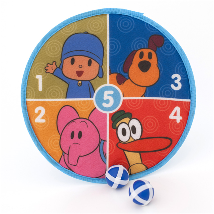 Pocoyo Tépőzáras Darts Játék - Cartoon (700x700), Png Download