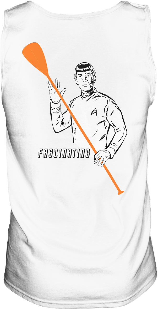 Spock Tank-top - Oar (1116x1184), Png Download
