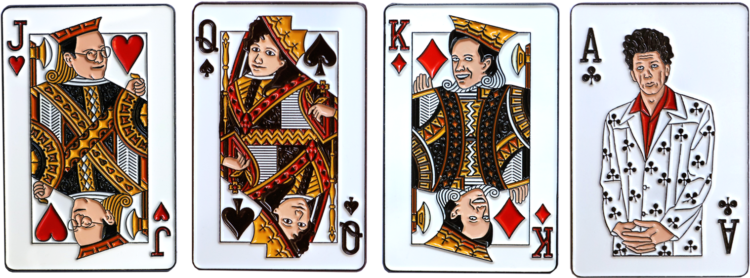 Image Of Seinfeld Full Deck - Cartoon (1602x1145), Png Download