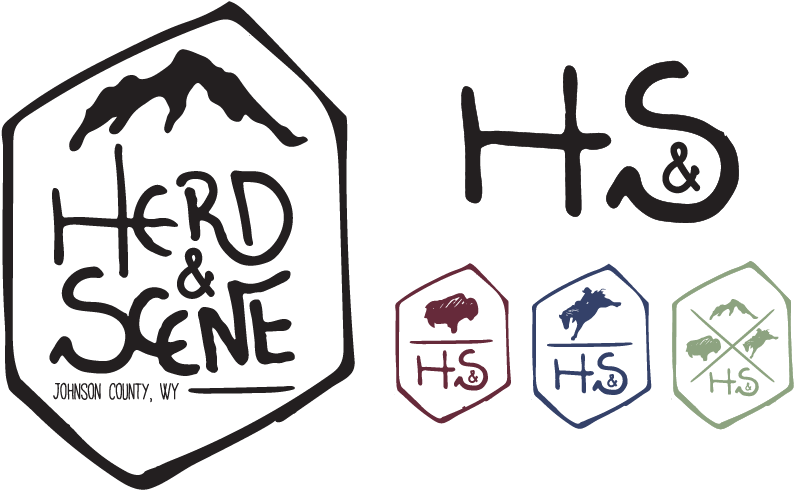 Herd & Scene Logo Design (820x496), Png Download