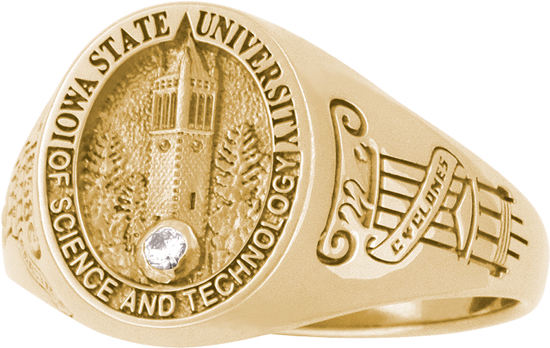 Share Your Ring Design With Friends And Family - Iowa State University Class Ring (800x800), Png Download