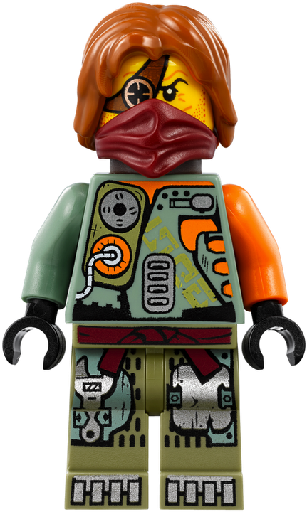 Lego Ronin (477x747), Png Download