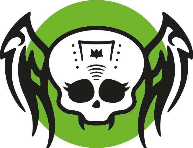 Batsy Claro Mattel, Ever After High, Overlay, Peeps, - Jinafire Long Skelita Calaveras (654x500), Png Download