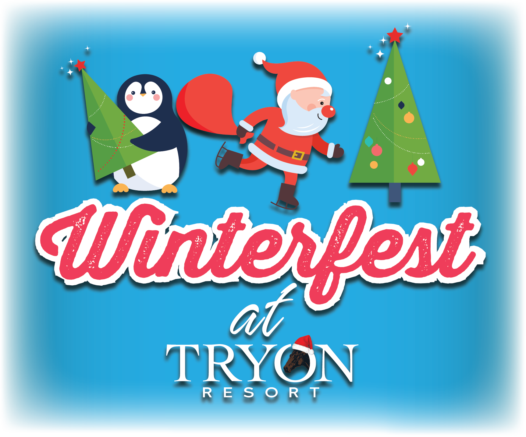 Saturdays In December At Tryon Resort Are Packed With - Cartoon (1726x1435), Png Download