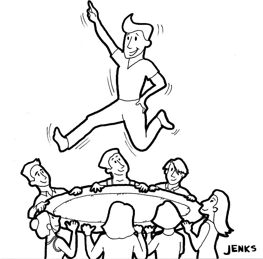 Introducing My Entourage - Illustration (900x900), Png Download