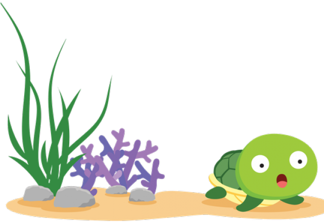 Sea Grass Clipart Border - Sea Creatures Clipart Png (640x480), Png Download